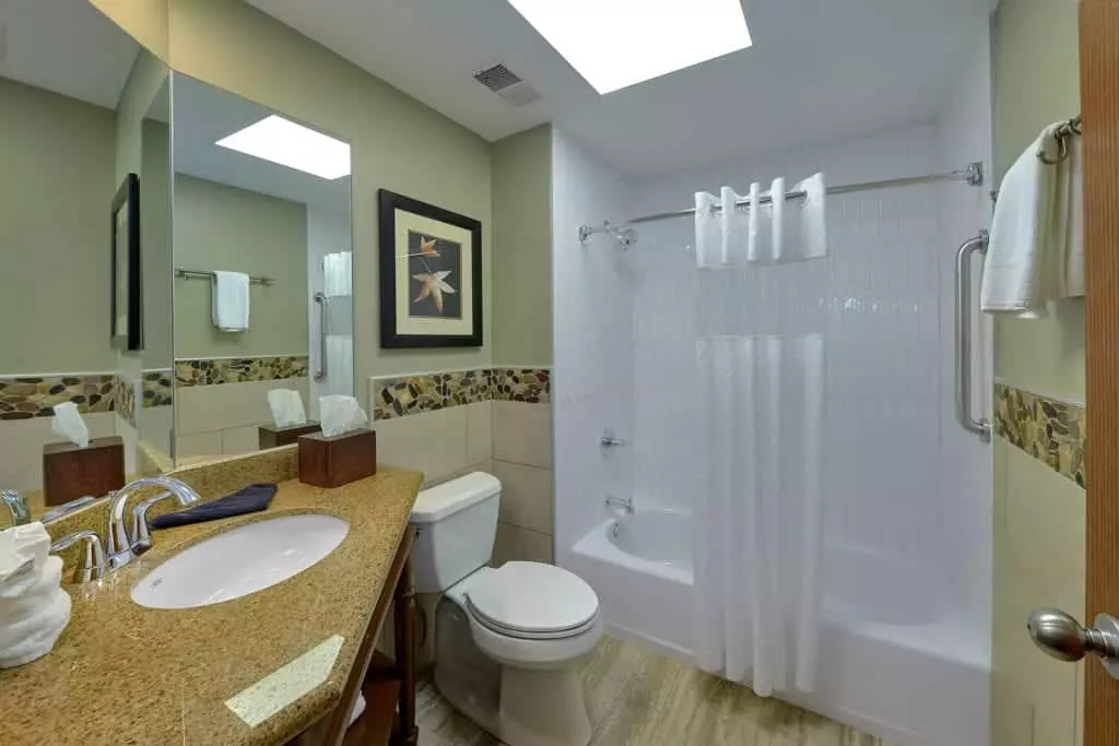 Deluxe bathroom