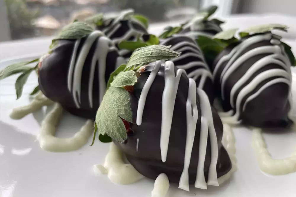 chocolate covered strawberries