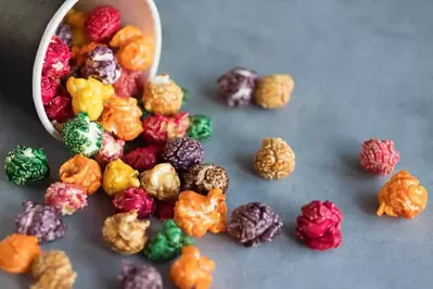 colorful popcorn 