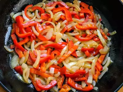 peppers and onions