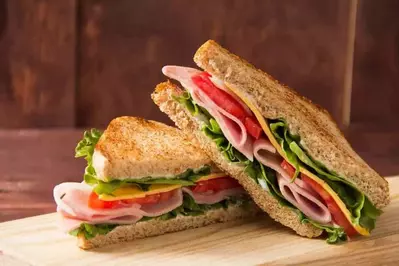 deli sandwich with turkey