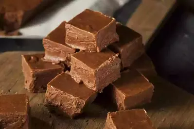 Delicious chocolate fudge.