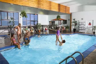 Heated indoor pool at The Inn on the River