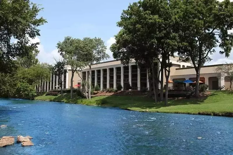 The Inn overlooking the river