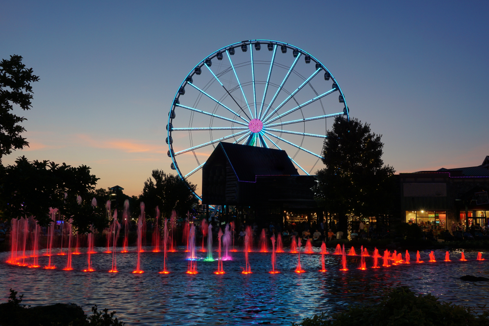 the wheel at the island