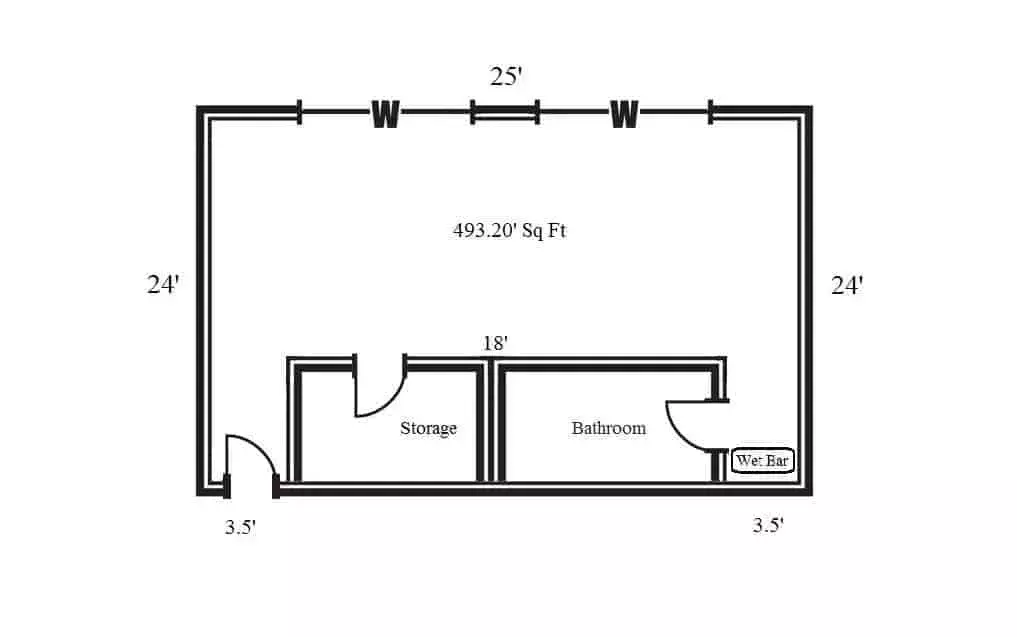 conference room dimensions