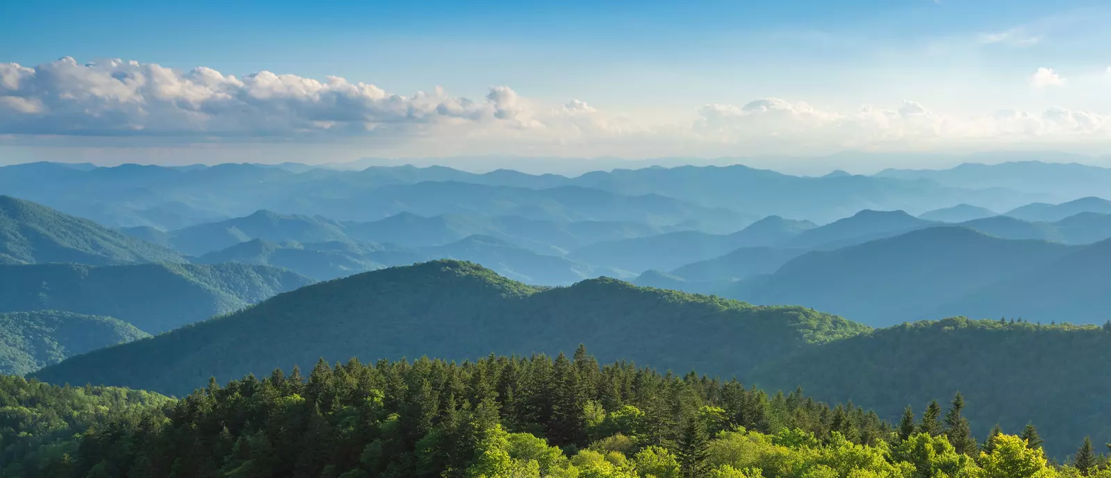 Smoky Mountain landscape