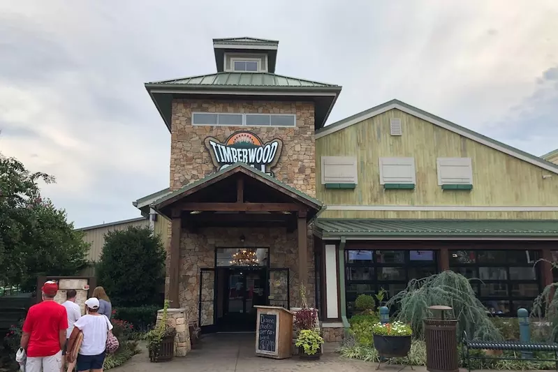 Timberwood Grill is one of the great restaurants at The Island in Pigeon Forge